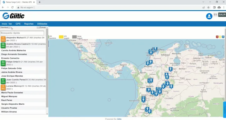 Captura Giitic Tracker