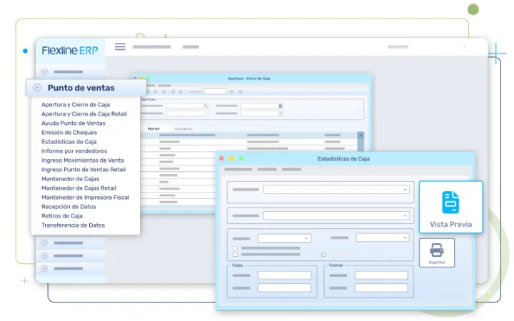 Captura Flexline ERP