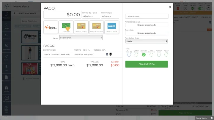 Captura iPos