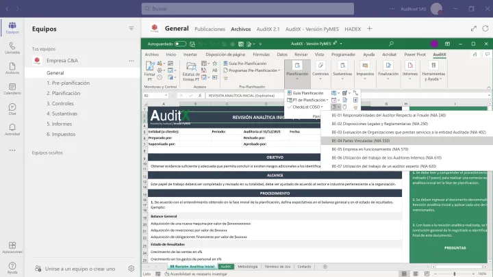 Captura App AuditX