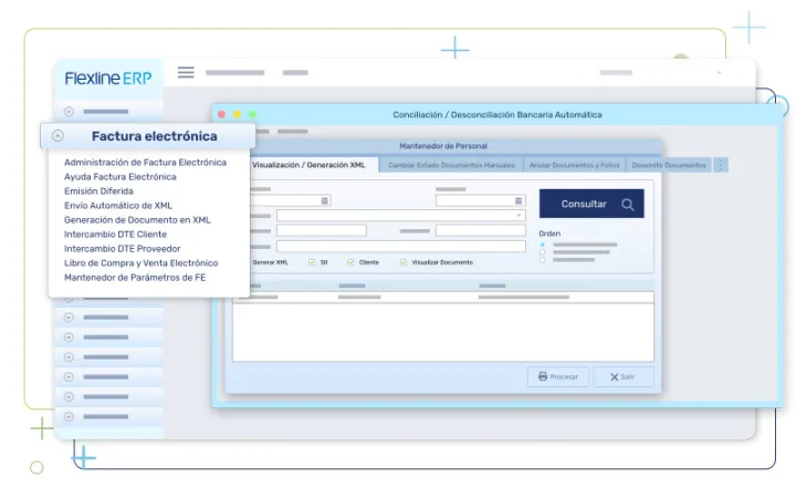 Captura Flexline ERP
