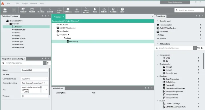 Captura Linx Low-Code Development