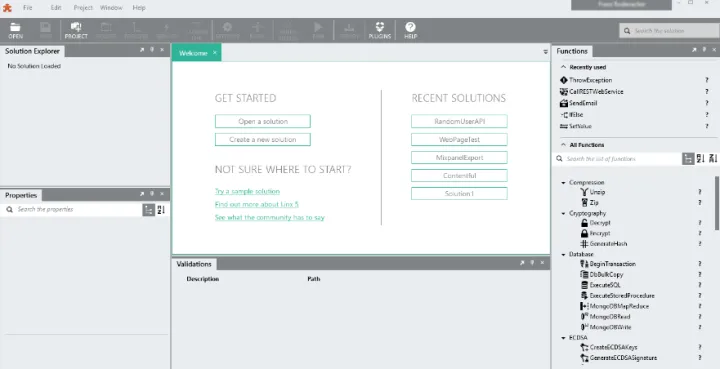 Captura Linx Low-Code Development