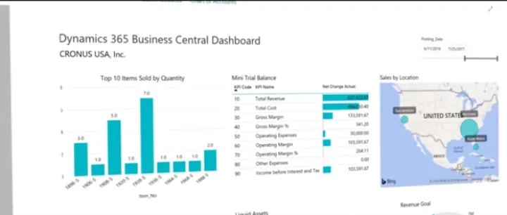 Captura Microsoft Dynamics 365 Business Central