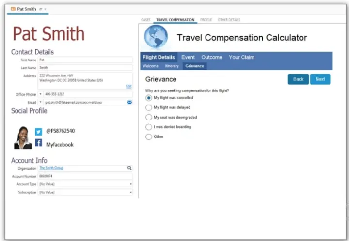 Captura Oracle Service Cloud