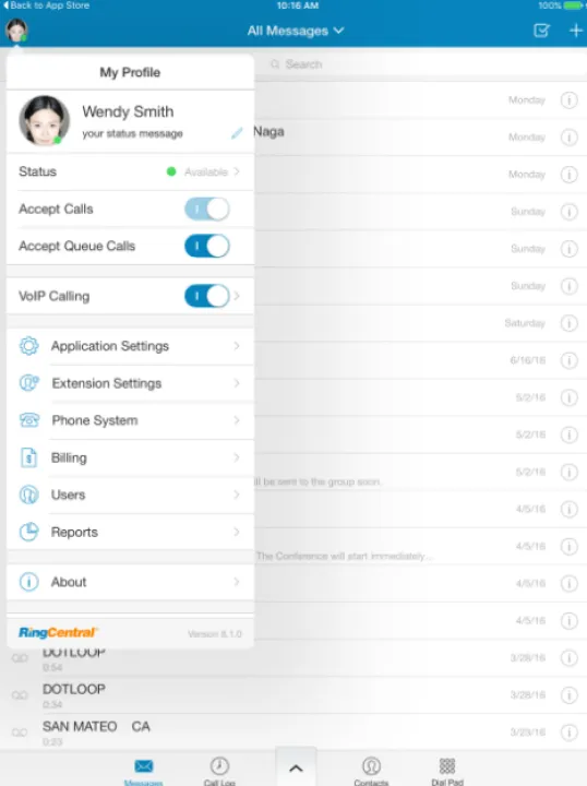 Captura RingCentral Office