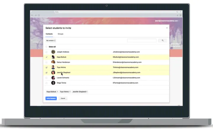 Captura Google Classroom