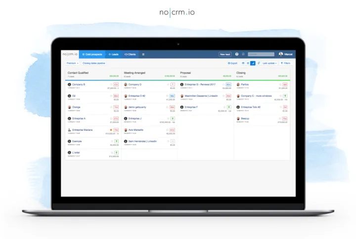 Captura noCRM.io