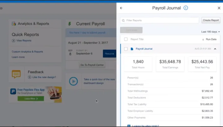Captura Paychex Pago de Nómina
