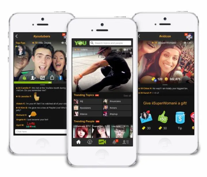Captura YouNow Conferencias Web