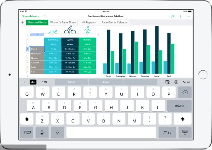 Captura Apple Numbers