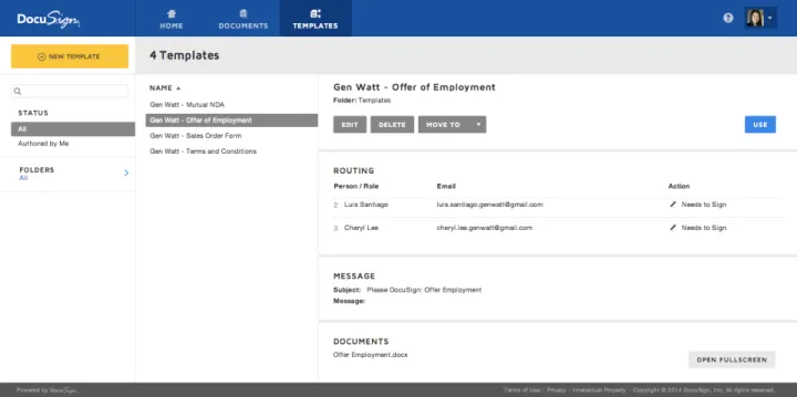 Captura DocuSign