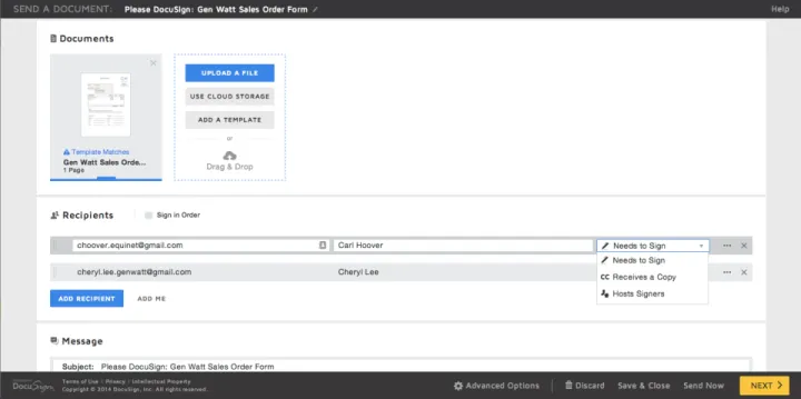 Captura DocuSign