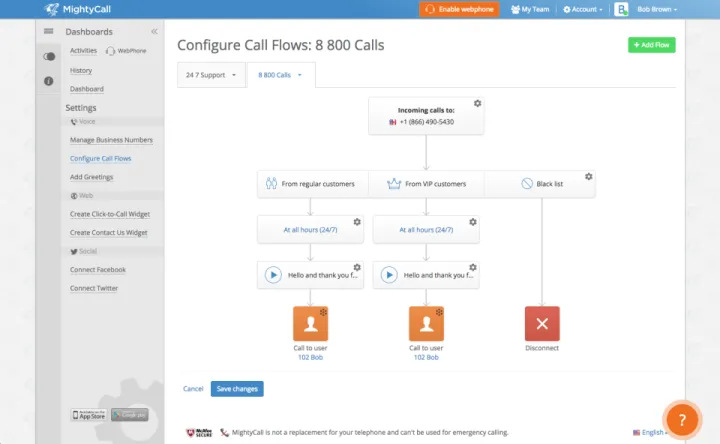 Captura MightyCall Voip
