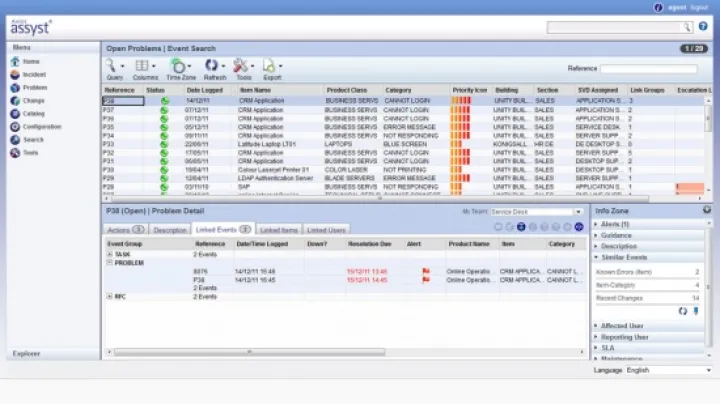 Captura EasyVista