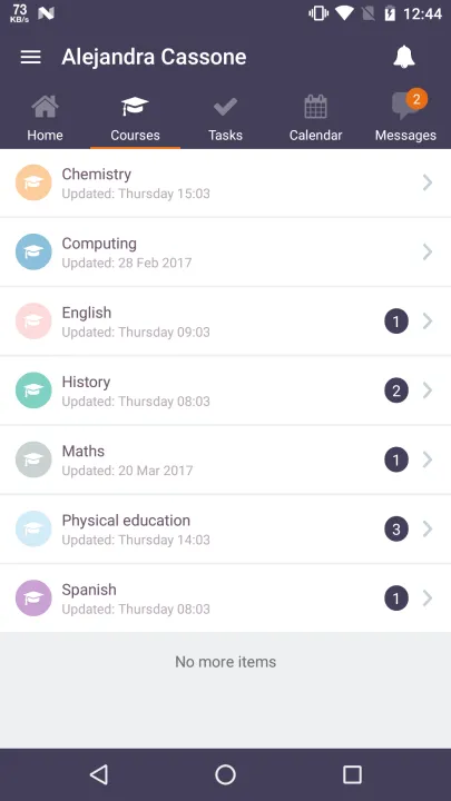 Captura itslearning