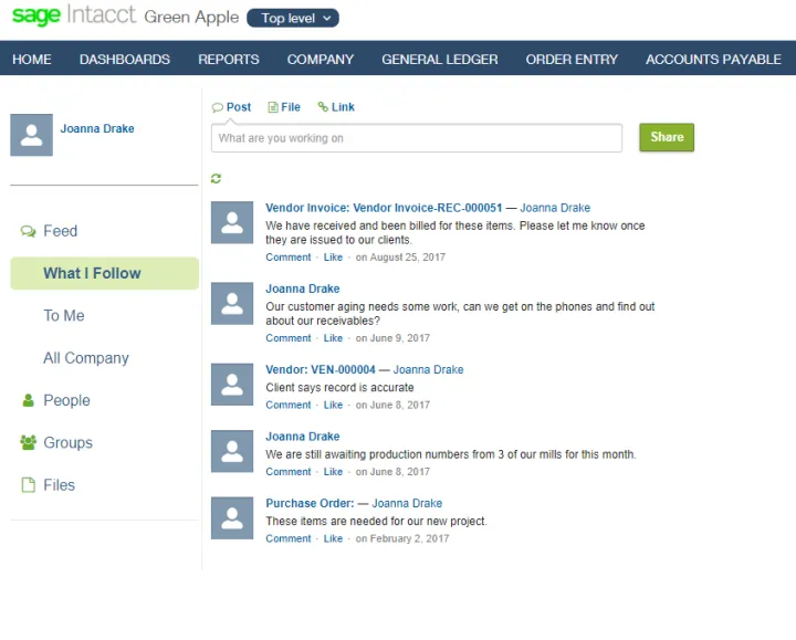 Captura Sage Intacct
