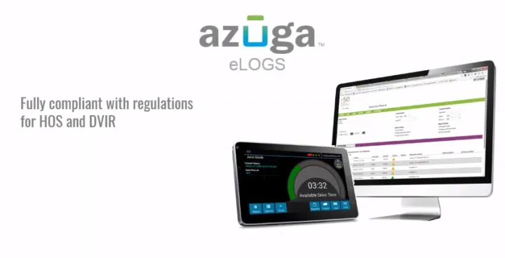 Captura Azuga Gestión de Flotas