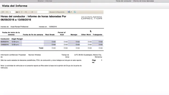 Captura Teletrac Navman