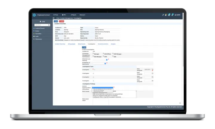 Captura EmployeeConnect