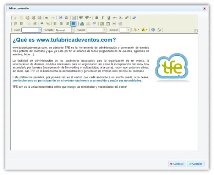 Captura Tu Fábrica de Eventos