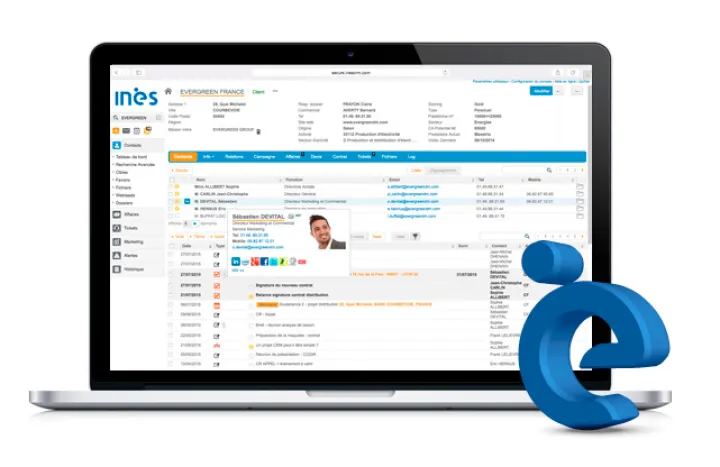 Captura INES CRM