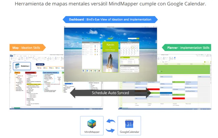 Captura MindMapper Software