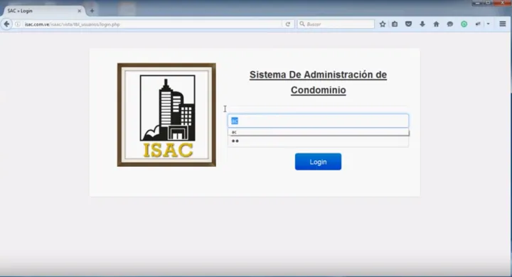 Captura ISAC Condominios