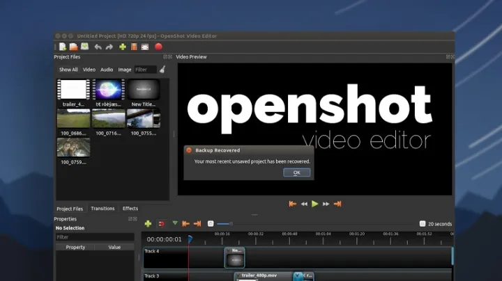 Captura OpenShot