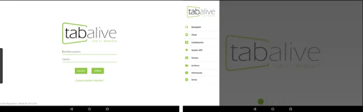 Captura Tabalive Gestión de Aula