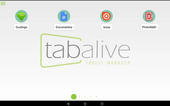 Captura Tabalive Gestión de Aula
