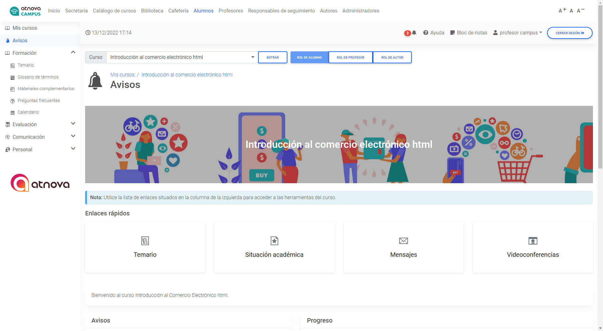 Atnova Campus eLearning