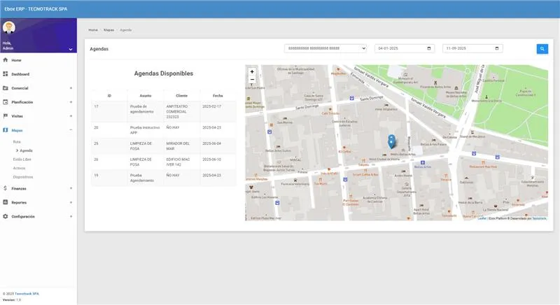 Ebox ERP de Mantenimiento