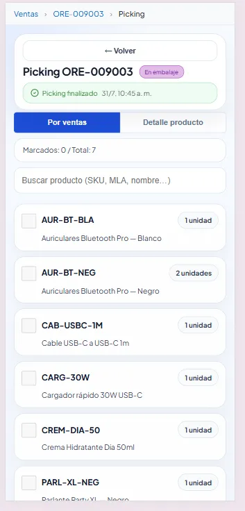 Conectodo Packing