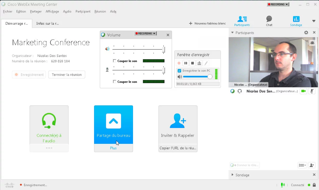 WebEx Meeting Center